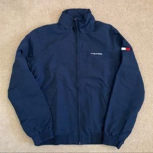 Navy Blue Tommy Hilfiger Regatta Windbreaker